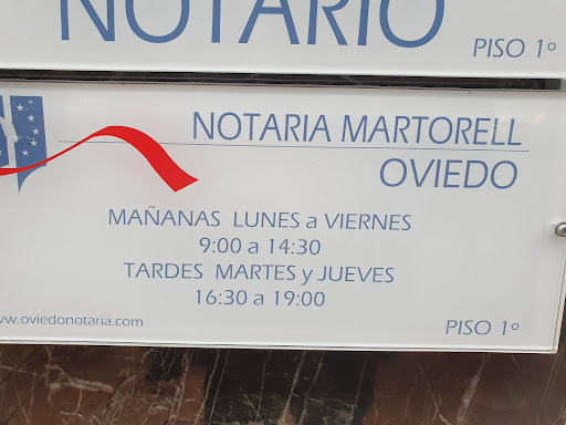 Notaria Martorell - Oviedo