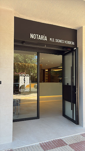 Notaría Mª Dolores Signes Verdera Playa de San Juan Alicante