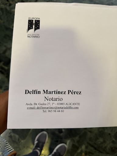 Notaría Delfín Martínez Pérez